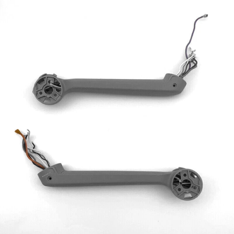 Rear motor arm replacement for DJI Mavic Air 2s, gray with motor mount and wire connector
