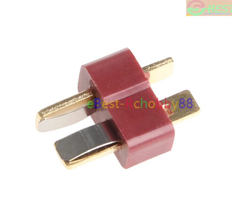 200Pcs/Lot Male T Plug Deans Connectors For RC Drone Model LiPo Battery Chargers