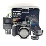 Panasonic LUMIX DMC-FZ200 Black Compact Digital Camera with Minor Lens Fungus