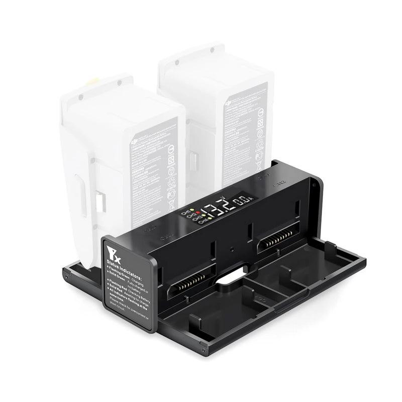 4 In 1 Intelligent LED Multi Battery Charger Charging Hub For DJI Mavic Air 2 r