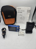 FUJIFILM FINEPIX JV100 WITH 2 BATTERIES, CHARGER, USB CABLE,MICRO SD 1GB, BAG GC