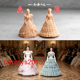 1/72 1/87 1/64 1/43 Princess skirt Female Scene Minatures Figures Doll Model Toy