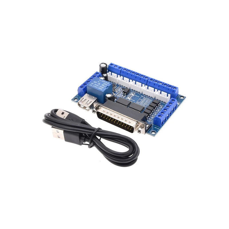 MACH3 Interface Board CNC 5 Axis With Optocoupler Adapter Stepper Motor Driver
