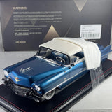 1/18 GLM STM Cadillac Eldorado Biarritz Bahama Blue  Closed Top STM1956002