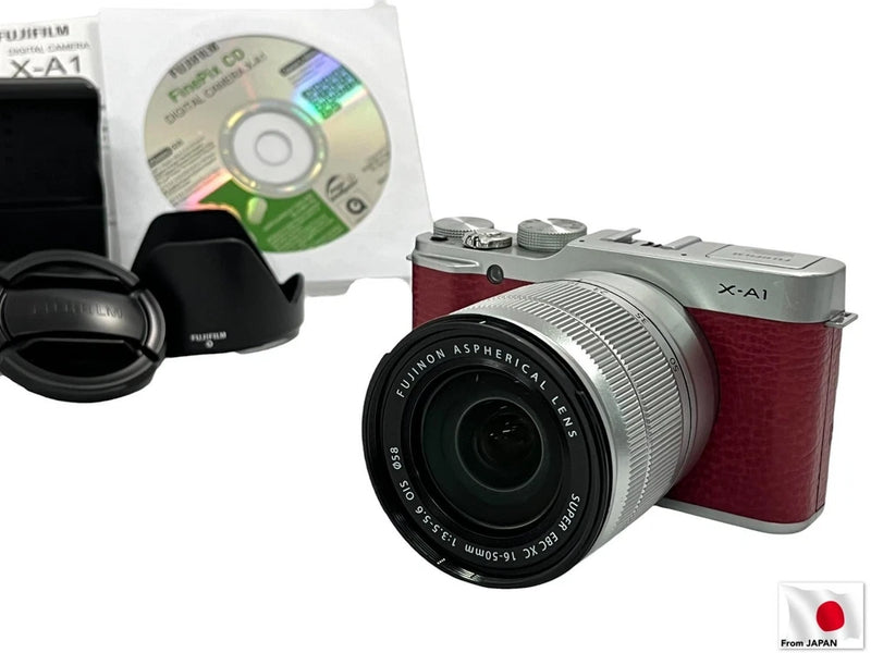 Fujifilm X-A1 16.3MP Mirrorless Camera 16-50mm Lens From JAPAN (69267MH2)X