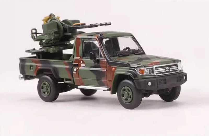 RM 1:64 Green LC79 Pickup Truck Accessory Middle East Model Diecast Metal Car
