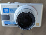 Panasonic Lumix DMC-LX2 10.2MP Digital Camera 4x zoom Leica Lens w/ manual&case