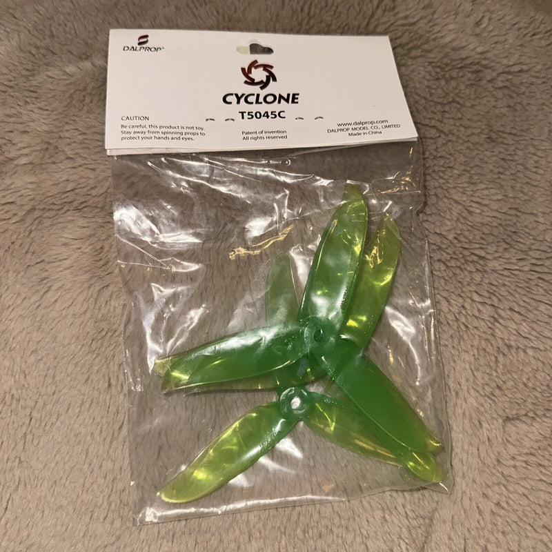 Dalprop Cyclone T5045C 5Inch 3Blade Propeller CW CCW Prop For Racing Drone Green