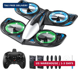 RC Drone for Kids Beginners, Foam Remote Control Drone with Cool Lights, 360?? Fl