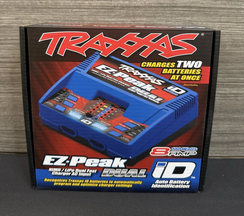 Traxxas 2972 EZ-Peak DUAL Output Auto-iD LiPo NiMH NiCad Charger(NEW)