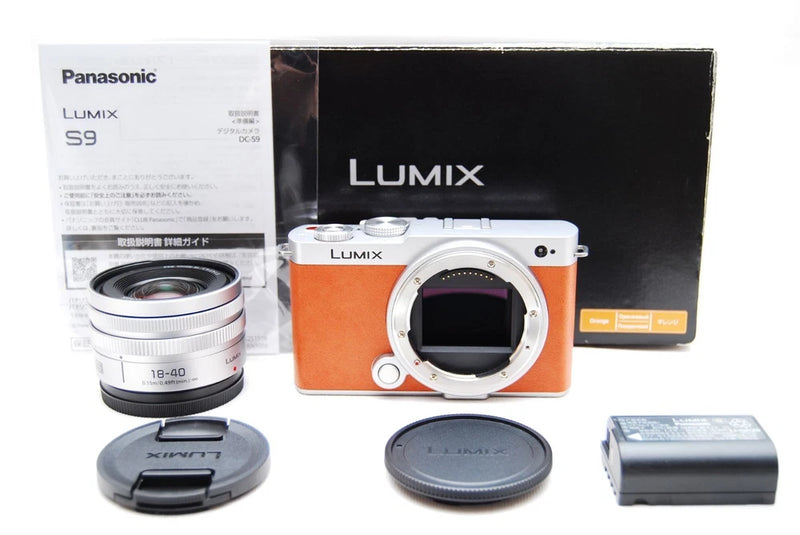 Panasonic LUMIX DC-S9N-D Lens Kit Camel Orange Full Frame Mirrorless Mint Japan