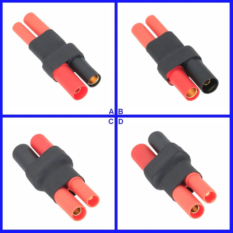 HXT 4mm Male/Female to HXT150 Male/Female No Wires Adapter For RC LIPO Battery