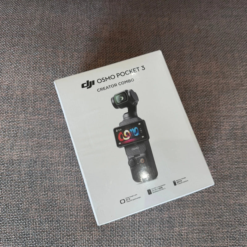 DJI Osmo Pocket 3 Creater Combo Action Camera 4K UHD Stabilized Video Compact