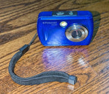Blue Polaroid IS048 3M MP 2.4" Digital Waterproof Camera Tested Outdoor Action