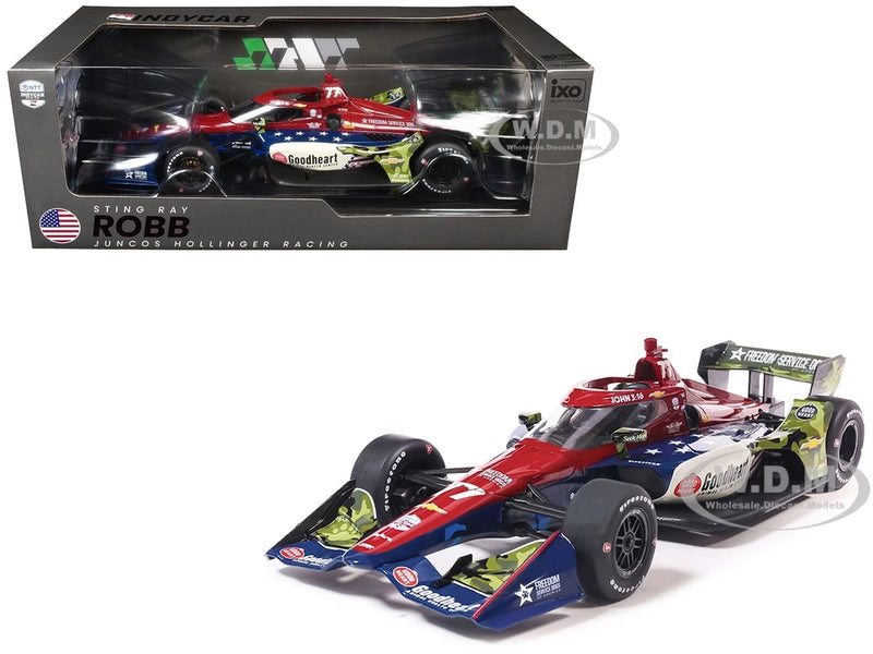 DALLARA INDYCAR #77 ROBB "GOODHEART" NTT SERIES 2026 1/18 MODEL BY IXO IND18051