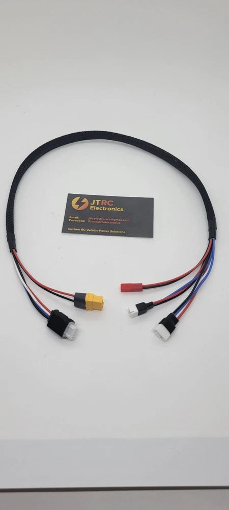 Apex 18 Lipo 2s/3s Balance XT60 Charge Lead 24¡± JST Red (RER31100) (RER42141)