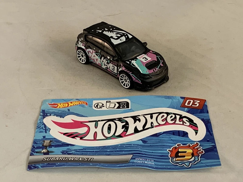 Hot Wheels Subaru WRX STI 2024 Mystery Models Black 10SPs