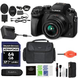 Panasonic LUMIX G7 Digital Camera w/ 14-42mm Mega O.I.S. Lens & Starter Bundle
