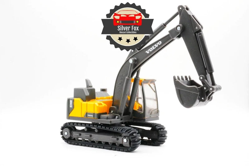 VOLVO EC14E EXCAVATOR YELLOW 1/64 SCALE DIECAST COLLECTOR MODEL CAR