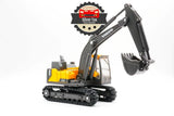 VOLVO EC14E EXCAVATOR YELLOW 1/64 SCALE DIECAST COLLECTOR MODEL CAR