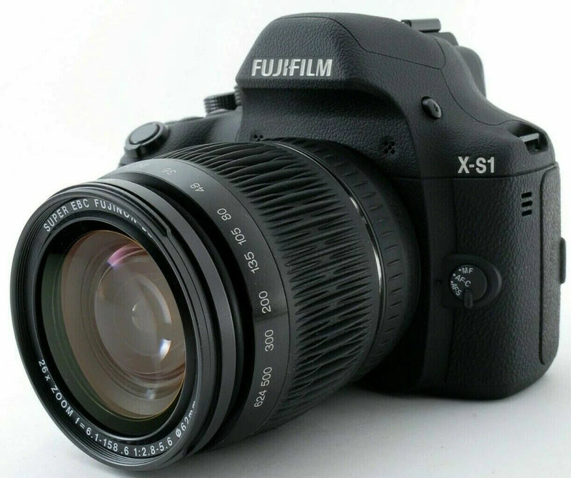 FUJIFILM X-S1 digital camera W. x26 Optical Zoom lens made in Japan
