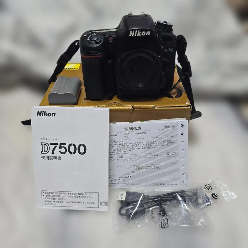 Nikon D7500 Digital SLR Camera Body Excellent Condition Film Camera JP