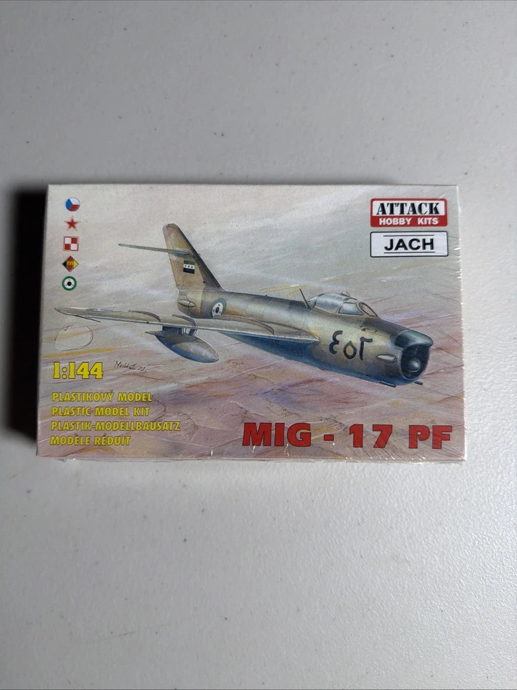 Attack Hobby Kits MIG - 17 PF ~ 1:144 Model #14402 ~ NEW Sealed