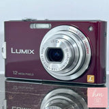Panasonic LUMIX DMC-FX60 Violet 12.1MP Compact Camera with 5x Zoom From Japan