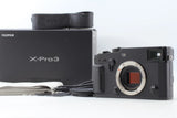 ¡¾Unused¡¿ Fujifilm X-Pro3 Black 26.1MP Mirrorless Digital Camera from Japan #847