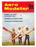 JANUARY 1974 - AERO MODELLER VINTAGE AIRCRAFT HOBBY MAGAZINE LARGE GLIDERS