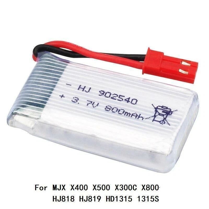 3.7V 800mAh 25C Lipo Battery For Syma X5c X5s X5sc X5hw X5hc X5sw M68 X300 X400