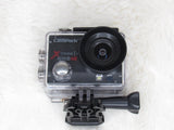 CamPark Xtreme I+ UHD 4K Waterproof 2" Disp 30fps 4x Optical Zoom Action Camera