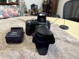 Panasonic LUMIX DMC-FZ8 7.2MP Digital Camera w/ Battery & Charger - Black