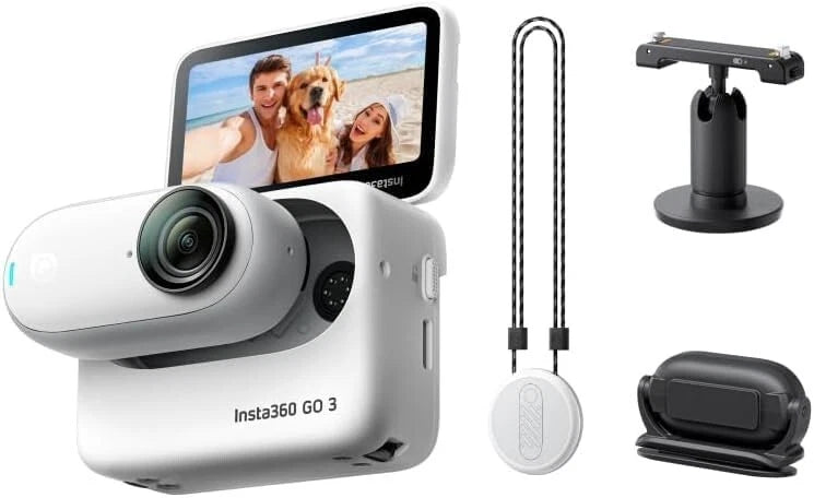 Insta360 Go 3 128GB Camera WiFi Mini Action Waterproof Helmet POV Pod Camera