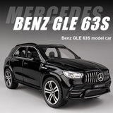 ??1:32 Mercedes Benz GLE 63S AMG Alloy Diecast Model Car with Sound Light FX