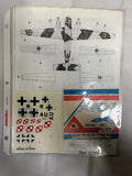 NEW Vtg Delta Hobby Siebel SI-204D Military War Model Airplane 1/72 Decal (PS3)