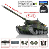 1/16 Henglong 7.0 RTR Leopard2A6 RC Tank 3889 FPV Sys 360¡ãTurret Barrel Recoil