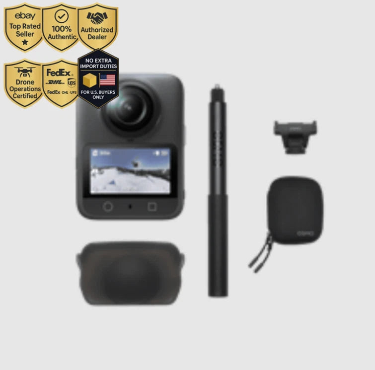 Osmo 360 Skiing Combo 8K 120MP 10Bit +1 Battery