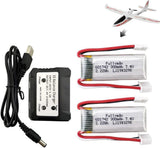 2PCS 7.4V 300mAh Lipo Battery for WLTOYS F959 XK DHC-2 RC Drone Alternate Parts