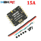 HAKRC BLHELI_S Mini 15A 4 in1 Brushless ESC 2-4S 20x20mm for RC FPV Racing Drone