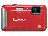 Panasonic Lumix DMC-FT20 Waterproof Digital Camera, Shiny Red From Japan