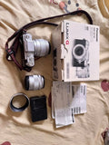 Panasonic LUMIX DMC-GF7 Mirrorless Camera Silver From Japan