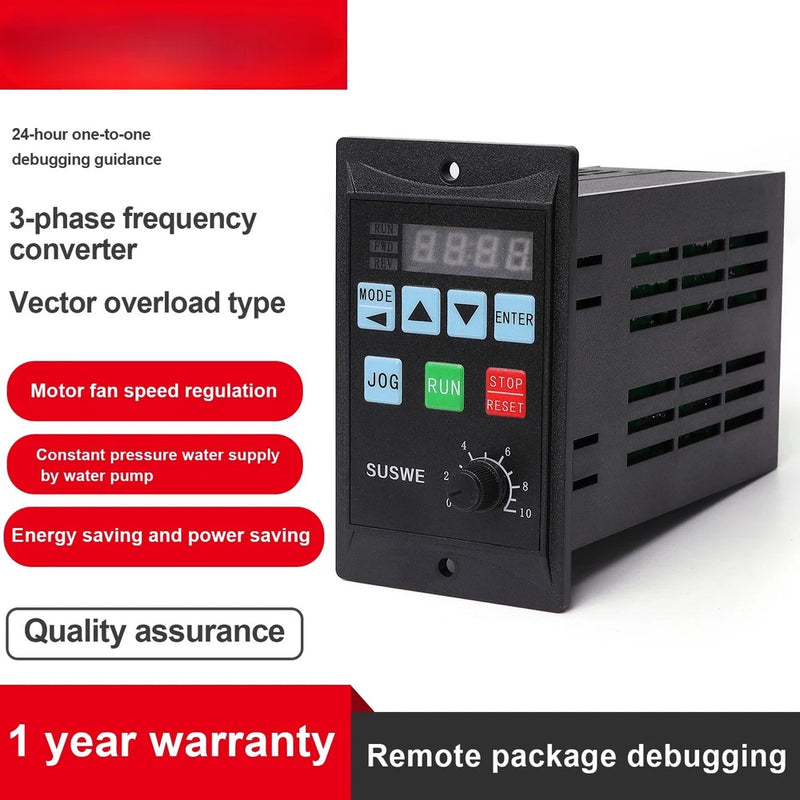 750W VFD Frequency Converter Single Phase 220V Input 3Phase 220V Output Inverter
