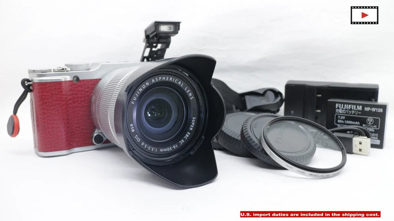 [N.MINT] Fujifilm X-A1 16.3MP Mirrorless Digital Camera w/ XC16-50mm Lens #51211