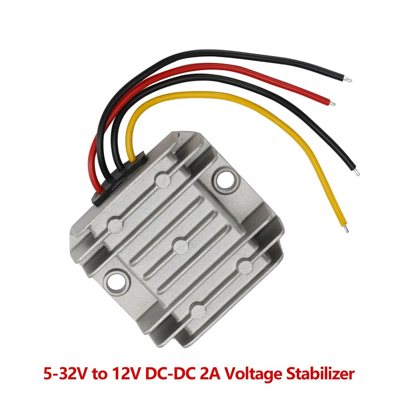 DC-DC 6-32V to 12V 5-25A Automatic Voltage Stabilizer Power Converter RegulatoCf