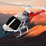 2.4GHz Remote Control Helicopter 4CH Single Propeller Aileron Free XIOX