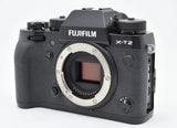 [Exc+5] Fujifilm Fuji X-T2 Black 24.3MP Mirrorless Camera Body From JAPAN