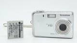 FUJIFILM Finepix F460 Silver Compact Camera Tested Working From Japan
