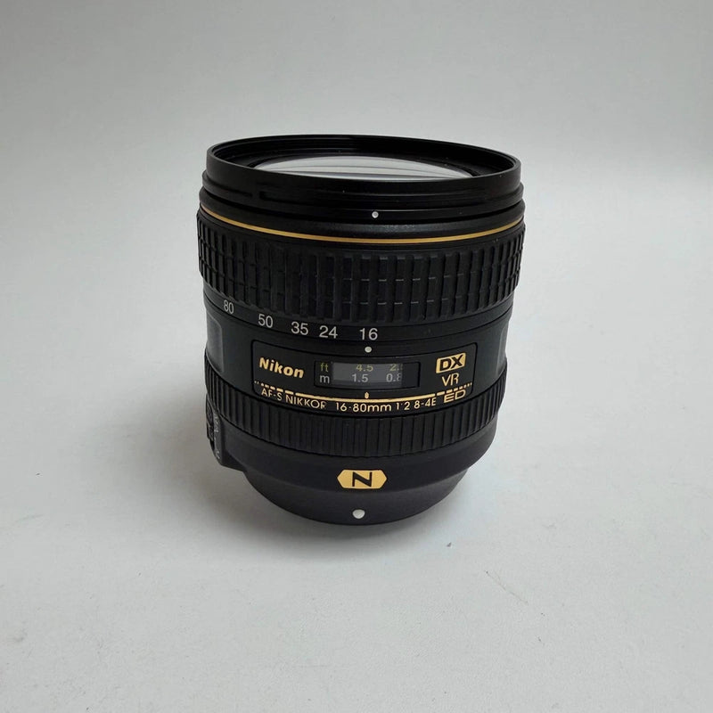 Broken Nikon AF-S NIKKOR 16-80mm 2.8-4e DX VR Auto & Manual Lens AF-S Read