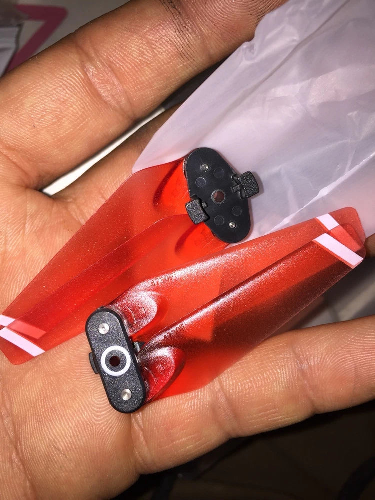 DJI Spark Quick Release Folding Propellers for Spark Drone - Transparent